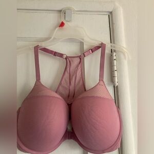 Victoria's Secret Pink Bra with Adjustable Straps and Smooth Finish